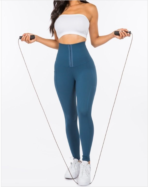 Body Shaping Compression Leggings with Pockets